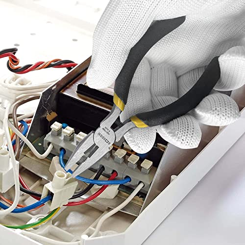 Mini Linesman Pliers with Wire Cutter 5 Inch 5 Pack (5 Count)