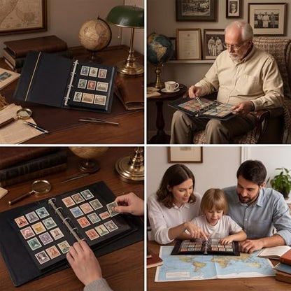 Stamp Collecting Album (23 Count)