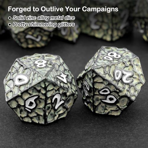 Metal DND Dice Set (8 Count)