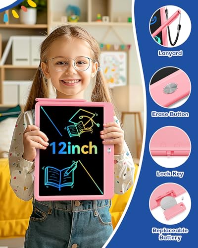 12 Inch LCD Writing Tablet for 3 Year Olds