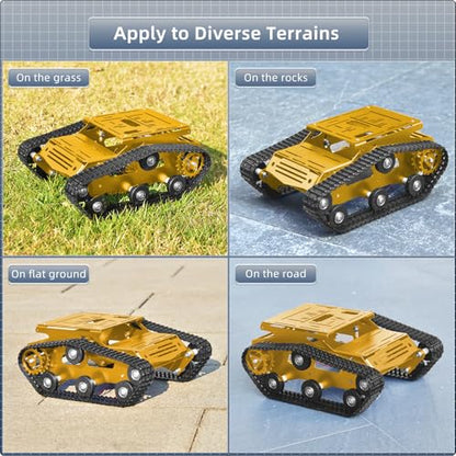 Tank Car Chassis with Encoder Motor