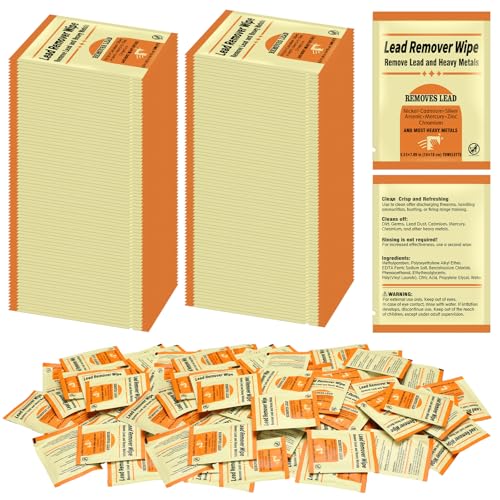 200 Pack Lead Remover Wipes for Shooting Hand Surface (200 Count)