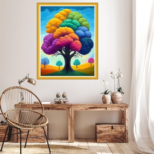 Stamped Cross Stitch Kits for Beginner Embroidery Kits for Beginners Adults DIY 11CT Cross Stitch Patterns Needlepoint Kits Crossstitching Kits