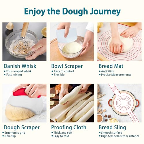 28Pcs Sourdough Starter Kit (28 Count)