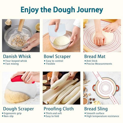 28Pcs Sourdough Starter Kit (28 Count)