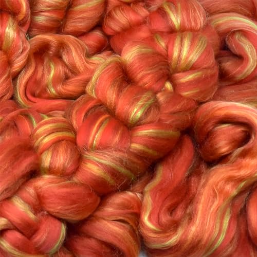 Merino Silk Luxe Tonal Designer Blend. Superfine Merino