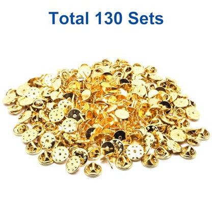 130 Set Pin Backs