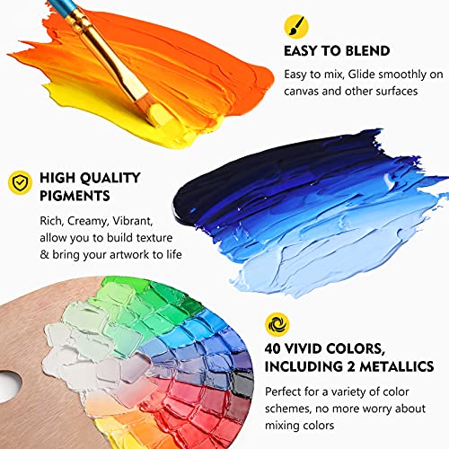 Oil Paint 40pcs (24 Fl Oz)