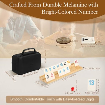 2 4 Players Rummy Game Gifts for Men Women Father Mother