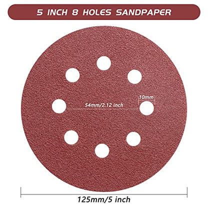 5 Inch 80 Grit Sanding Discs