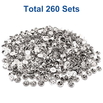 260 Set Pin Backs