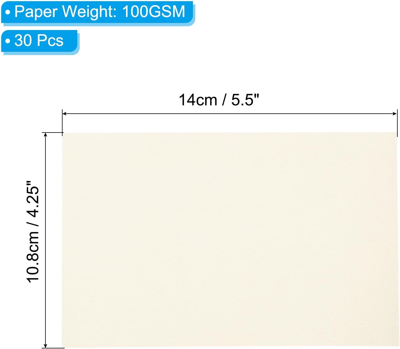 PATIKIL 30 Sheets Vellum Paper 4.25x5.5, Vellum Paper Printable Translucent Paper 100GSM Colored for Invitations Laser InkJet Printing Card Making Crafting Wedding Tracing, Light Gold