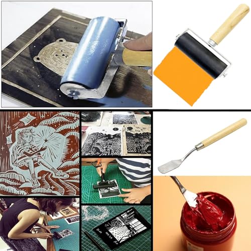 4 Pack Rubber Roller