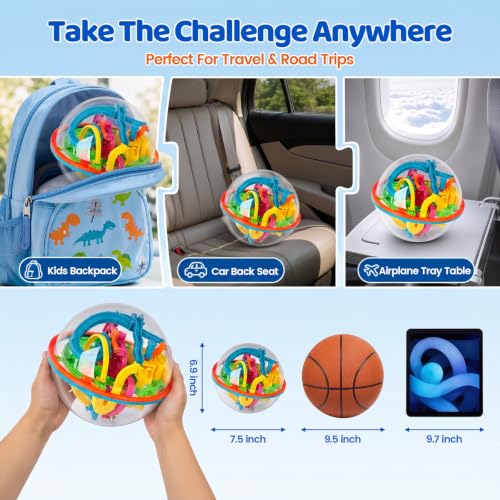 3D Maze Ball Puzzle