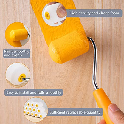 Mini Foam Paint Rollers Covers
