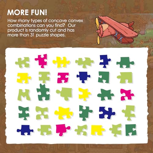 1000 Piece Puzzle for Adults Jigsaw Puzzles (1000 Count)