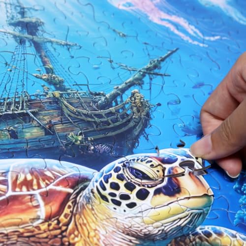 Sunken Treasures 500 Pieces Large Format Jigsaw Puzzle