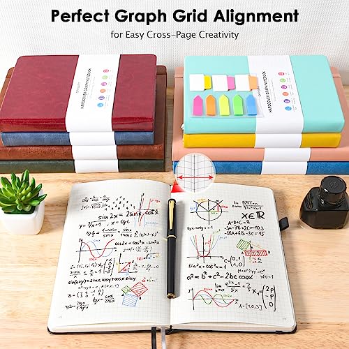 5 Pack Graph Paper Notebook Bulk (5 Count)
