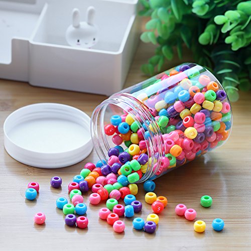 12 Pack 10 oz Plastic Container Jars with Lids Round Clear Travel Cosmetic Container Jars for Toiletries (120 Count)