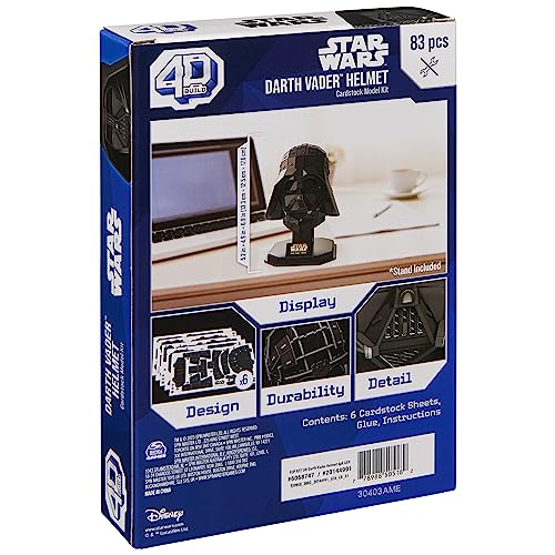 Star Wars Darth Vader Bust 3D Puzzle Model Kit for Adults