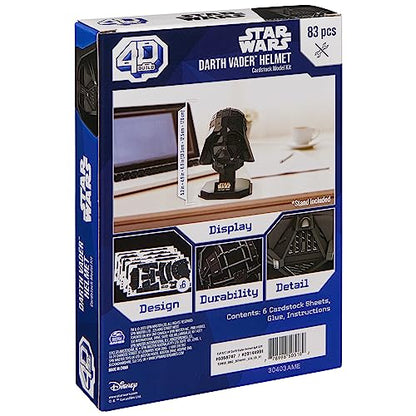 Star Wars Darth Vader Bust 3D Puzzle Model Kit for Adults