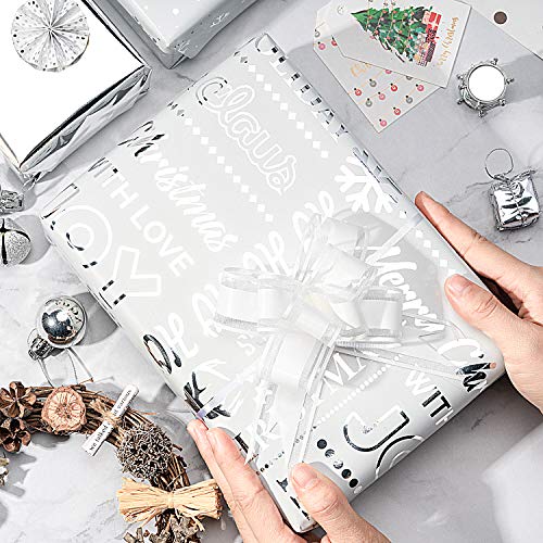 30 Inch Christmas Wrapping Paper Roll (100 Sq Ft)