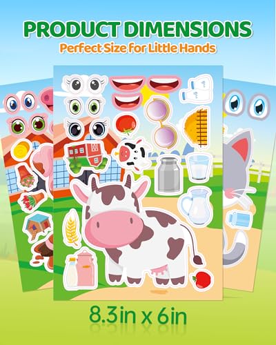 48 Farm Animal Make (48 Count)