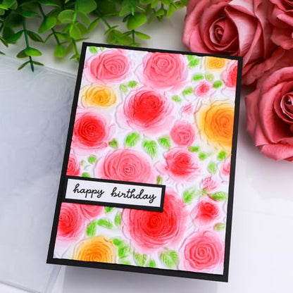 3D Embossing Folder for Card Making