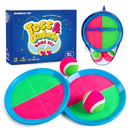 EVERICH Upgraded Toss and Catch Ball Game Set