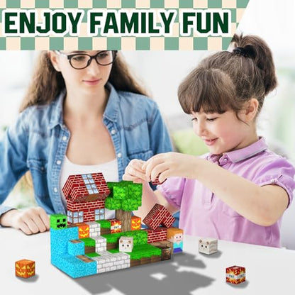 100 PCS Magnetic Blocks (100 Count)