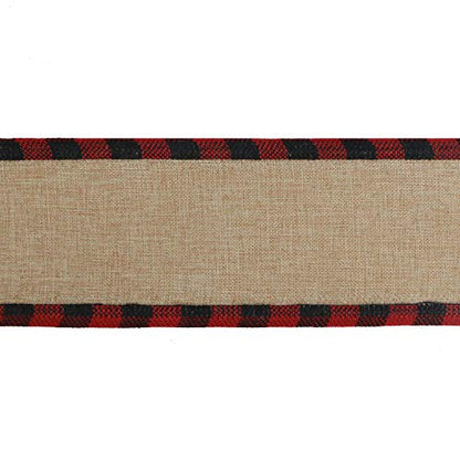 Burlap Ribbon 2.5 Inch x 10 Yards (30 Foot)