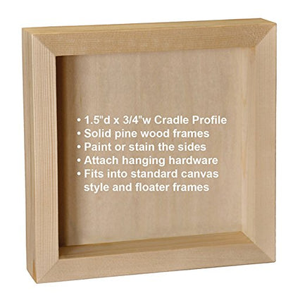 Ampersand Artist Panel Unprimed Basswood