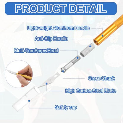 4 Pcs Exacto Knife (44 Count)