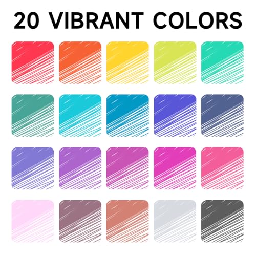 Erasable Gel Pens (20 Count)