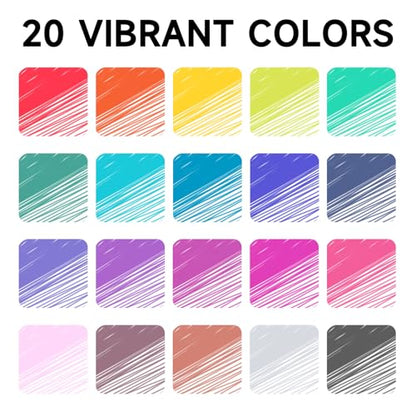 Erasable Gel Pens (20 Count)