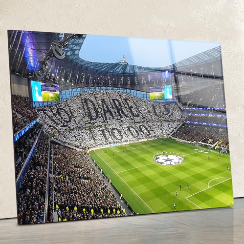 Tottenham Hotspur Stadium Tempered Glass Wall Art Painting for Living Room