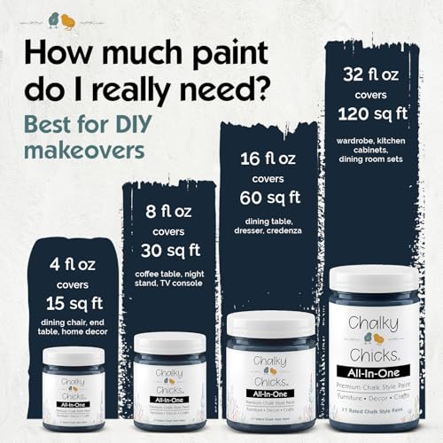 Denali 8 Fl Oz Chalk Paint for Furniture All in One