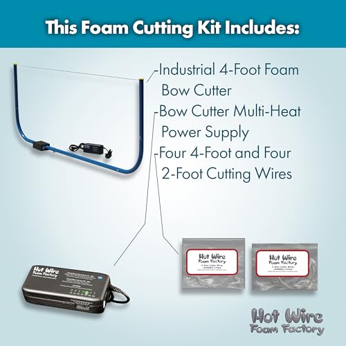 4ft Heavy Duty Compound Foam Bow Cutter Kit