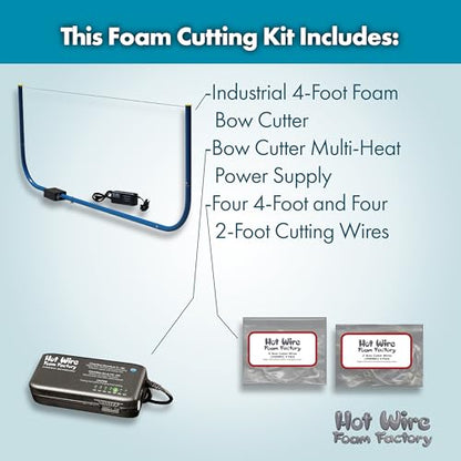 4ft Heavy Duty Compound Foam Bow Cutter Kit