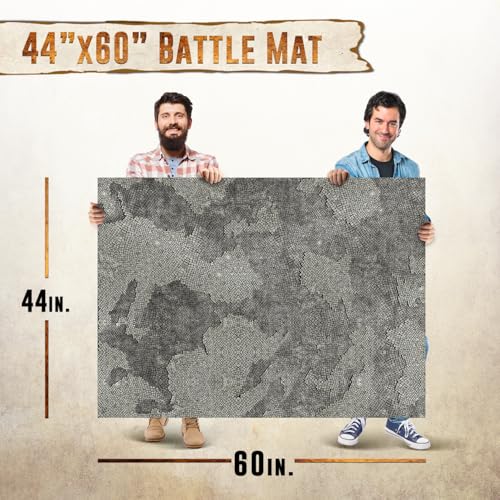 44"x60" Vinyl Battle Mat for Warhammer 40k Terrain & DND Tabletop Gaming
