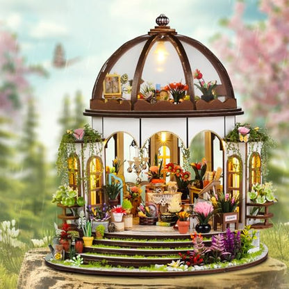 DIY Miniature House Kit with Furniture for Kids Teens Adults Aged 14+