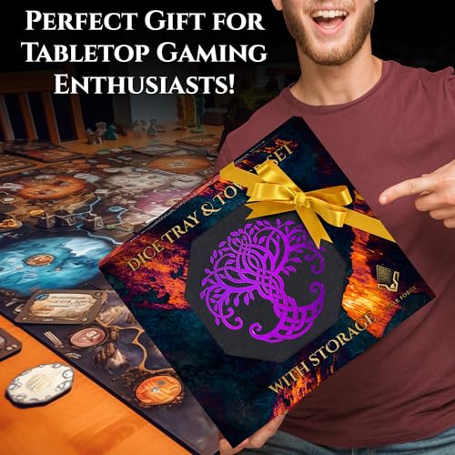 All-in-One Game Roamer - Dice Tray & Tower for DND and RPG