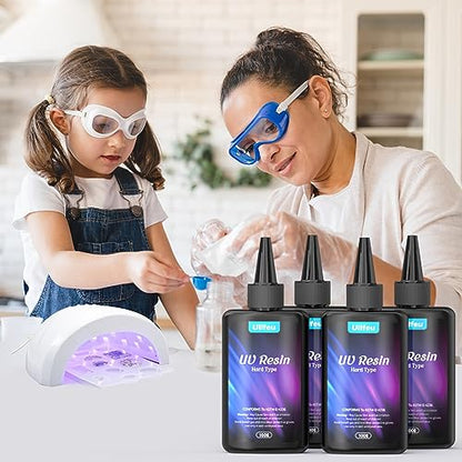 UV Resin Kit 400g Bulk (14.000000000000002 Ounce)