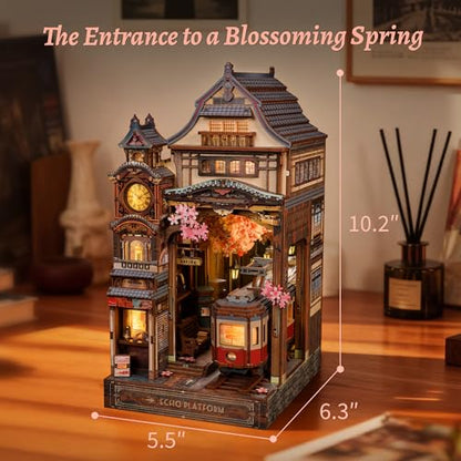 Sakura Train Book Nook Kit