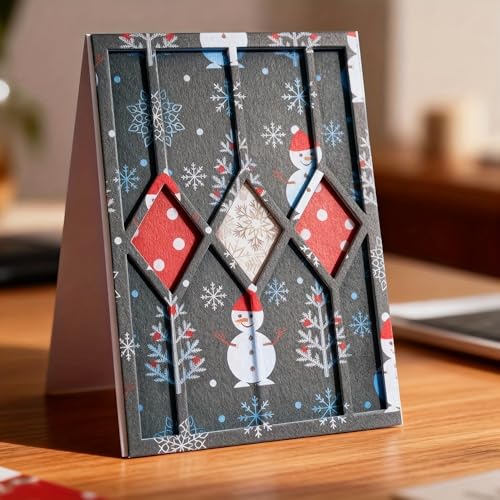 Geometric Cutting Die for Scrapbooking