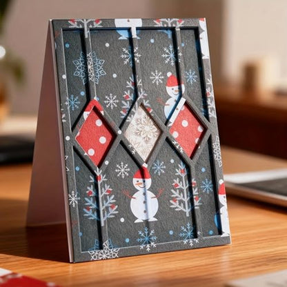 Geometric Cutting Die for Scrapbooking