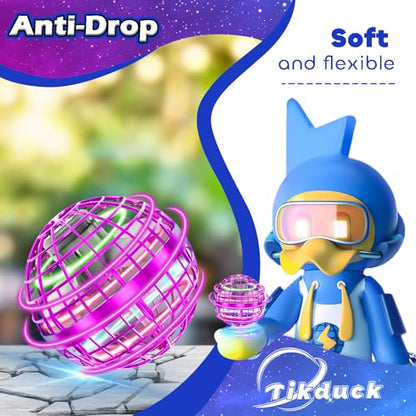 Flying Orb Ball 2026 Toys Soaring Hover Boomerang Spinner Hand Controlled Mini Drone Cosmic Globe Spinning Kids Outdoor Fly Toy Birthday Gift Cool Stuff for Boys Girls 6 7 8 9 10+ Year Old