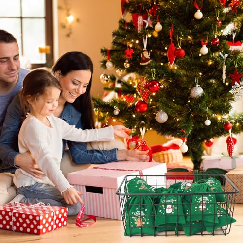 Christmas Bags with Drawstring (7.2312 Ounce)