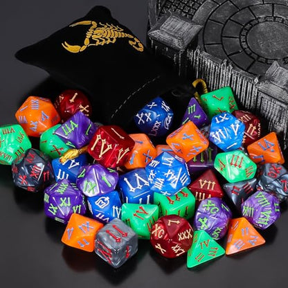 Polyhedral Dice Set (42 Count)