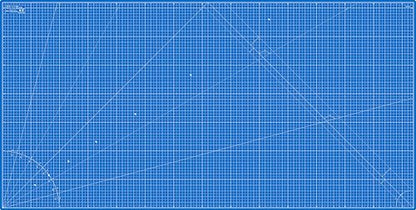 Cutting Mat 36x72 Blue